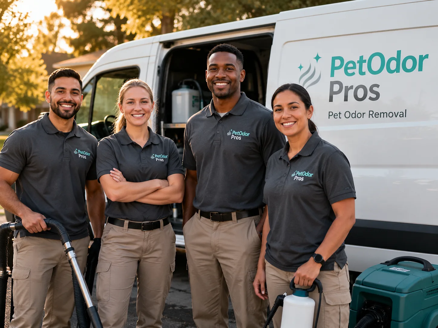 Pet Odor Removal team serving Saint Hedwig, TX